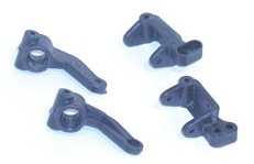 LOSA1121 -  Front Spindles & Carriers 25 Deg (XX)