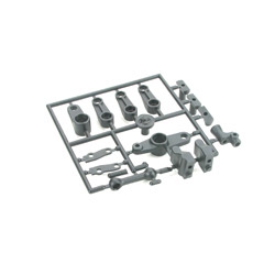 Losi LOSA1543 - Steering Plastics & Mounts (JRX-S)