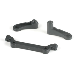 LOSA1621 - Steering Bellcranks, Rack (XXX-CR)