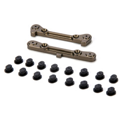 Losi LOSA1755 - Adjustable Rear Hinge Pin Brace w/Inserts (8B/8T)