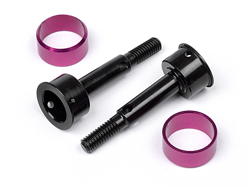 HPI 86965 - Rear Universal Axle 12.5x34mm with Retainer (Nitro3 Drift)
