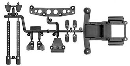 HPI A489 - Bumper Set (RS4 Rally)