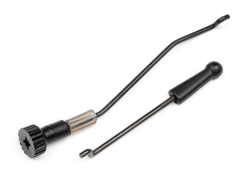 HPI 88122 - Throttle Rod / Brake Rod Set (Nitro Monster King)