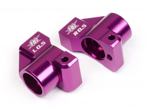 Hot Bodies 61512 - Aluminum Rear Hub Carrier 0.5 Degree (D4)
