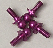 HPI Z137 - Ball 4-40x11mm Purple 4 pcs.