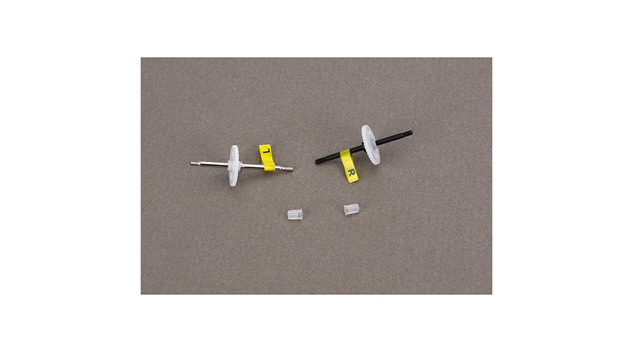 ParkZone PKZU1312 - Prop Shaft with Gear, Normal and Reverse (Mosquito)
