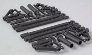 HPI A351 - Upper Arm and Body Mount Set (Super Nitro RS4)