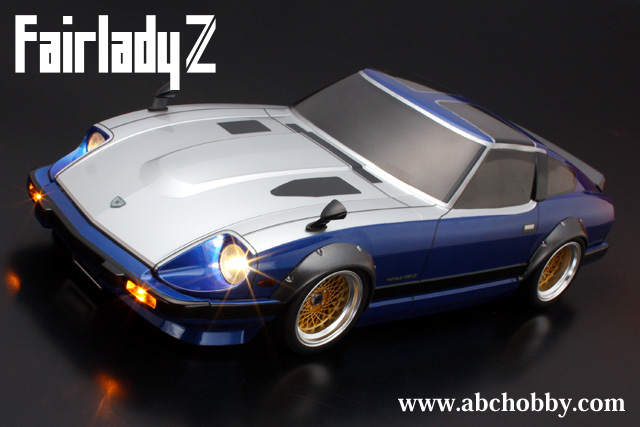 ABC 62131 - 200mm Fairlady Z + Over Fender Clear Body