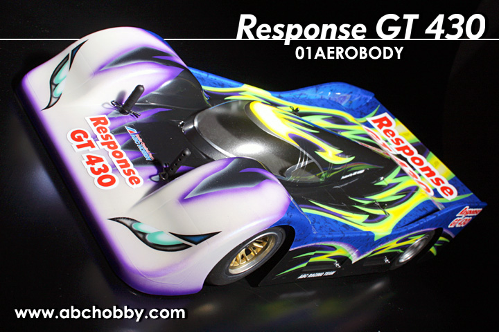 ABC 66054 - Response GT430 Clear Body (Tamiya F104)