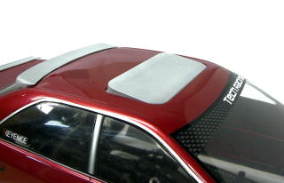 Tech TE0023 - Sun Roof, Roof Spoiler, Front & Side Cannards (1:10 Scale)