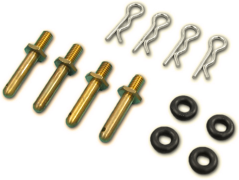 Tech TYR-8R - Rear Damper Holder (Yokomo YR-4, GT-4)