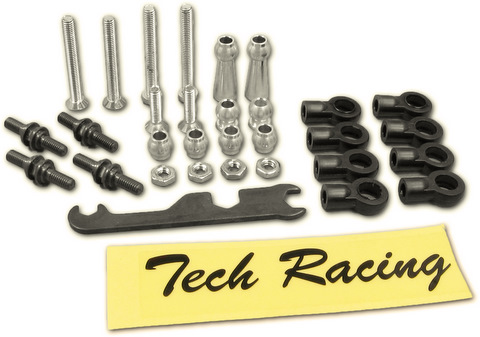 Tech Y4-1 - Upper Arm Set (Yokomo YR-4)