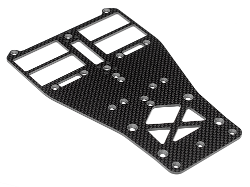 Hot Bodies 61671 - Graphite Main Chassis(12X)
