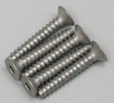 HPI Z070 - Titanium Tapping Flat Head Screw M3x18mm 5pcs