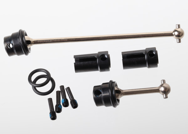 Traxxas 7250R - Center Driveshafts, Steel, Constant-Velocity 