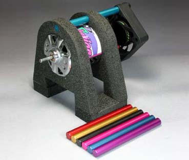 Take Off TO355P - Motor Break-in Stand with Cooling Fan Purple