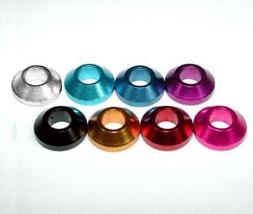 Take Off TS102P - M3 Taper Washer Purple 8pcs