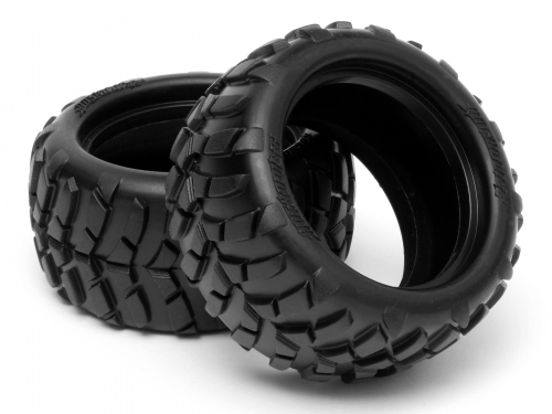 Hot Bodies HB70415 - 1:18 Truck Tire 74x40mm (Mini-Zilla, Mini-Recon) *DISCONTINUED*
