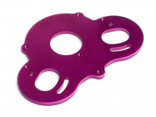 HPI 82031 - Motor Plate 3.0mm Purple (E-Savage, E-Zilla0 