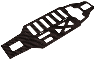 Atlas YM8-318 - Graphite Main Chassis (YM34 Type T)