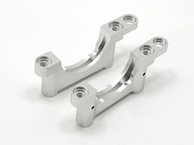 Square STA-138S - Alum Lower Bulkhead Silver (Tamiya TA05)