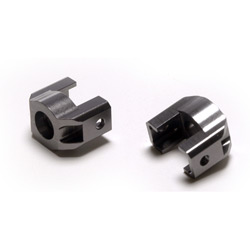 Losi LOSB1629 - Rear Hub Cover Set, Alum (McRC)