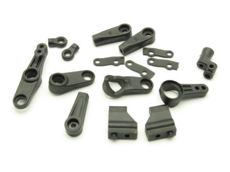 Losi LOSA1547 - Steering, Servo Saver & Mounts (JRX-S Type R)