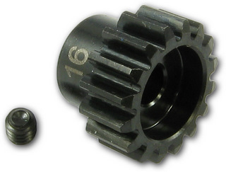 Hong Nor 397-16 - Pinion Gear 1M 16T 5mm Shaft