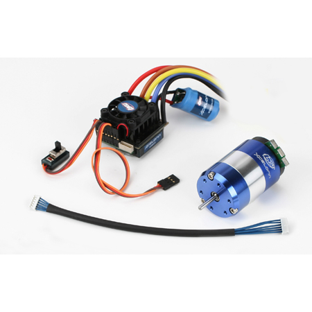 LOSB9551 - 1/10 Xcelorin S 4.5T Brushless Combo
