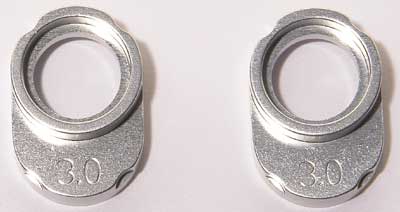 Corally 75537 - Bearing Holders - 3.0 Setting - Hard Anodized Aluminium (10SL, 12SL)