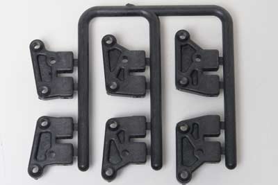 Corally 75960 - WC Upper Suspension Mounts, 0°, 5° & 10° Caster (12SL / X - 10SL / X - F1)