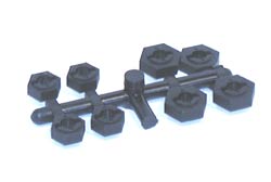 Losi LOSA3260 - Wheel Hex Drives, Standard & Metric (X, JRX-S) *DISCONTINUED*