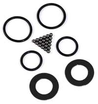 Corally 1004 - Diff Spacer Parts Set with Large Diff Rings (10SL, 10X, F1)