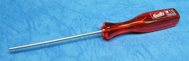 Corally 16040 - Screw Driver 1.5mm 