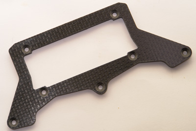 Corally 74771 - Motorpod Base Plate SL ,3.0 mm Graphite (10SL)