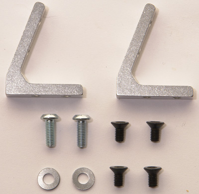 Corally 74796 - Servo posts, AL 7075T6 (10SL) 
