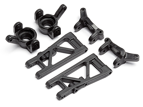 HPI 105514 - Front Suspension Arm, Front Knuckle & Front C-Hub (Mini Recon)