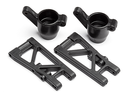 HPI 105515 - Rear Suspension Arn & Rear Hub Set (Mini Recon)