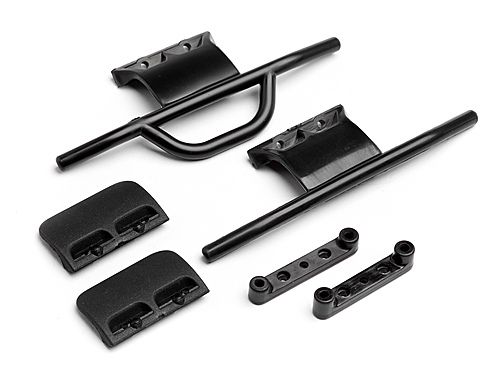 HPI 105516 - Front & Rear Bumper, Toe-in Plate Set (Mini Recon)