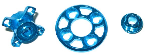 Jet Racing TA06-85 - 7075 Spur Gear Adaptor (Tamiya TA06)