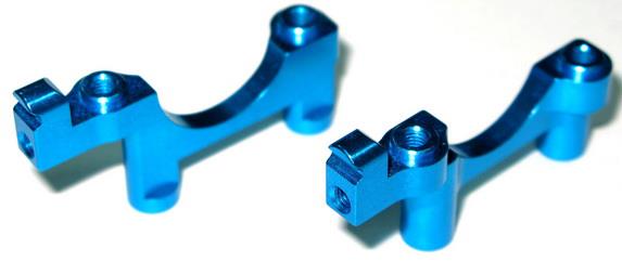 Jet Racing TA06-87 - 7075 Rear Lower Bulkhead (Tamiya TA06)