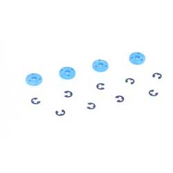 LOSA5048 - Shock Pistons #54, Blue (4) *DISCONTINUED*