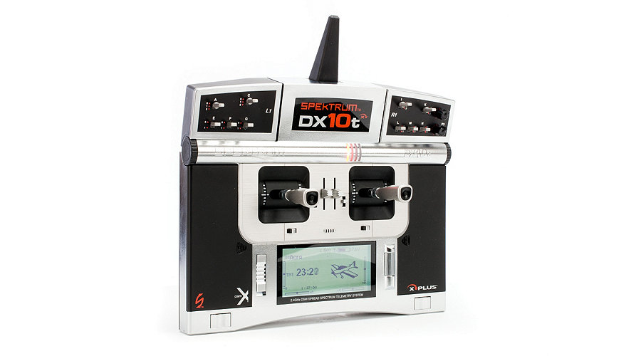 SPM2800US -  DX10t 10-Channel Transmitter/Receiver Only, Mode 1-4