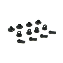 LOSA5321 - 10mm Shock Plastic Set (4)