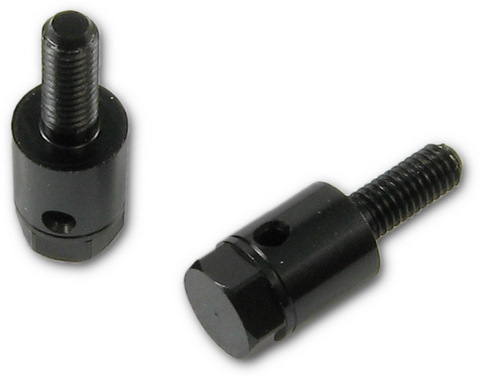 Kose K-1589 - Alum Battery Mount Post, Black (Tamiya F201)