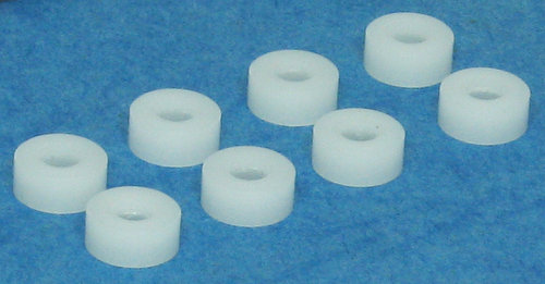 Tech FP2016 - Derlin Suspension Arm Ball Set (Tamiya F201)