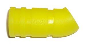 Q-World Q-334L(Y) - 1-8 Silicone exhaust Coupler Yellow