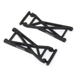 Losi LOSA9735 - Front A-Arms,Graphite/Composite (XX4)