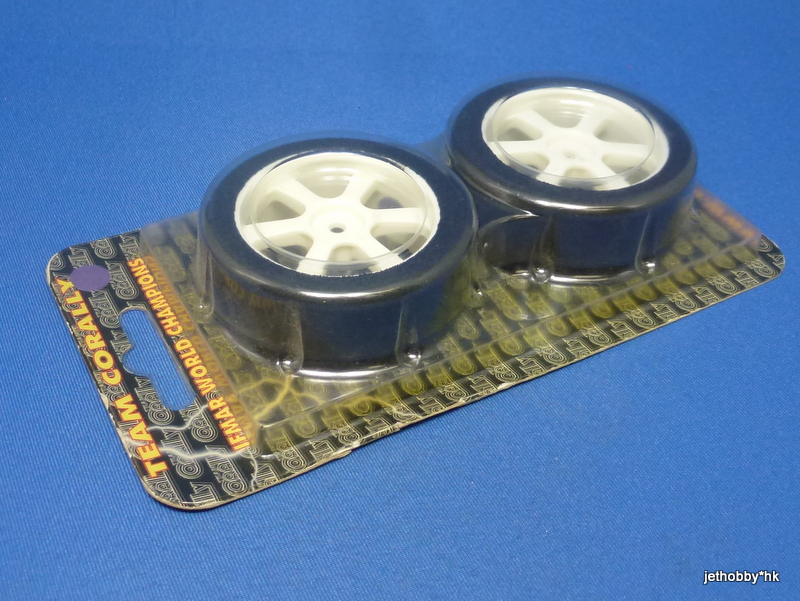 Corally 14451 - 26mm 40° Foam Tire Mounted on 6-Spoke Wheel