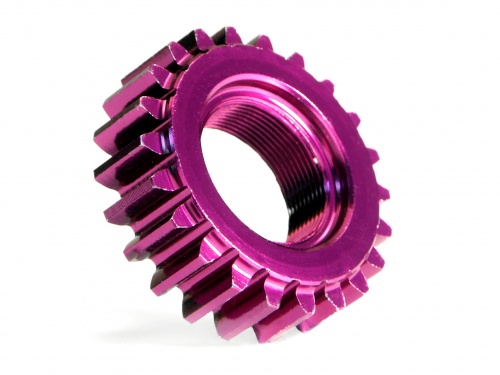 HPI 76982 - Alum Threaded inion Gear 22T x12mm 1M (Nitro3 2-Speed) 